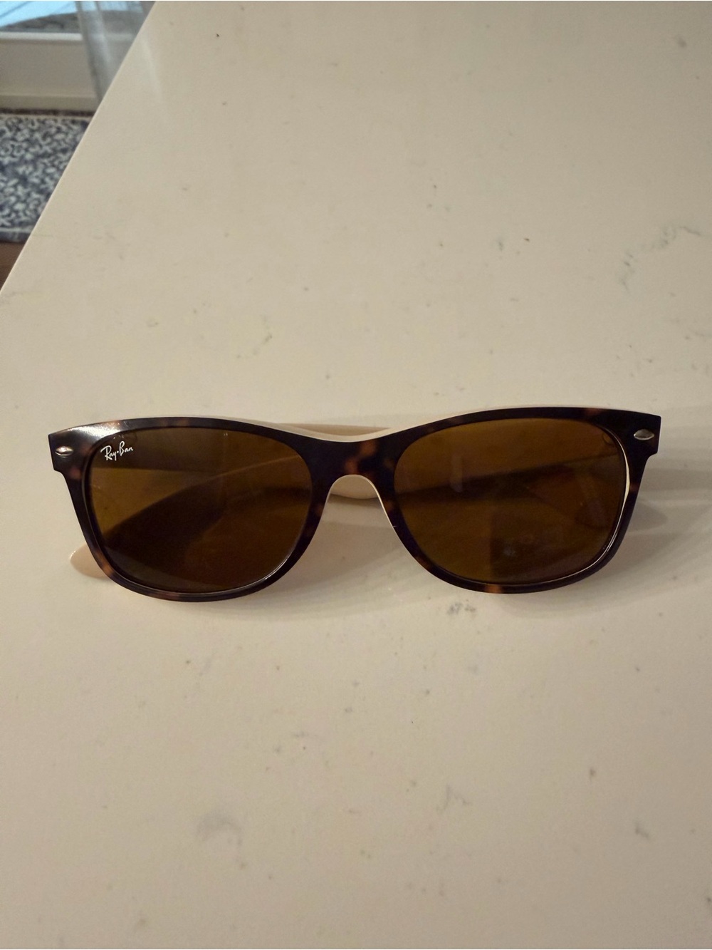 Ray-Ban Women Tortoiseshell Sunglasses - Brown Lenses